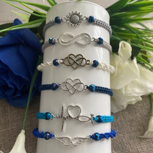 Makramee Armbänder-Freundschaftsbänder-Macrame Bracelet
