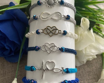 マクラメ ブレスレット 手作り 無料色選択 キッズ Brazalete マクラメ