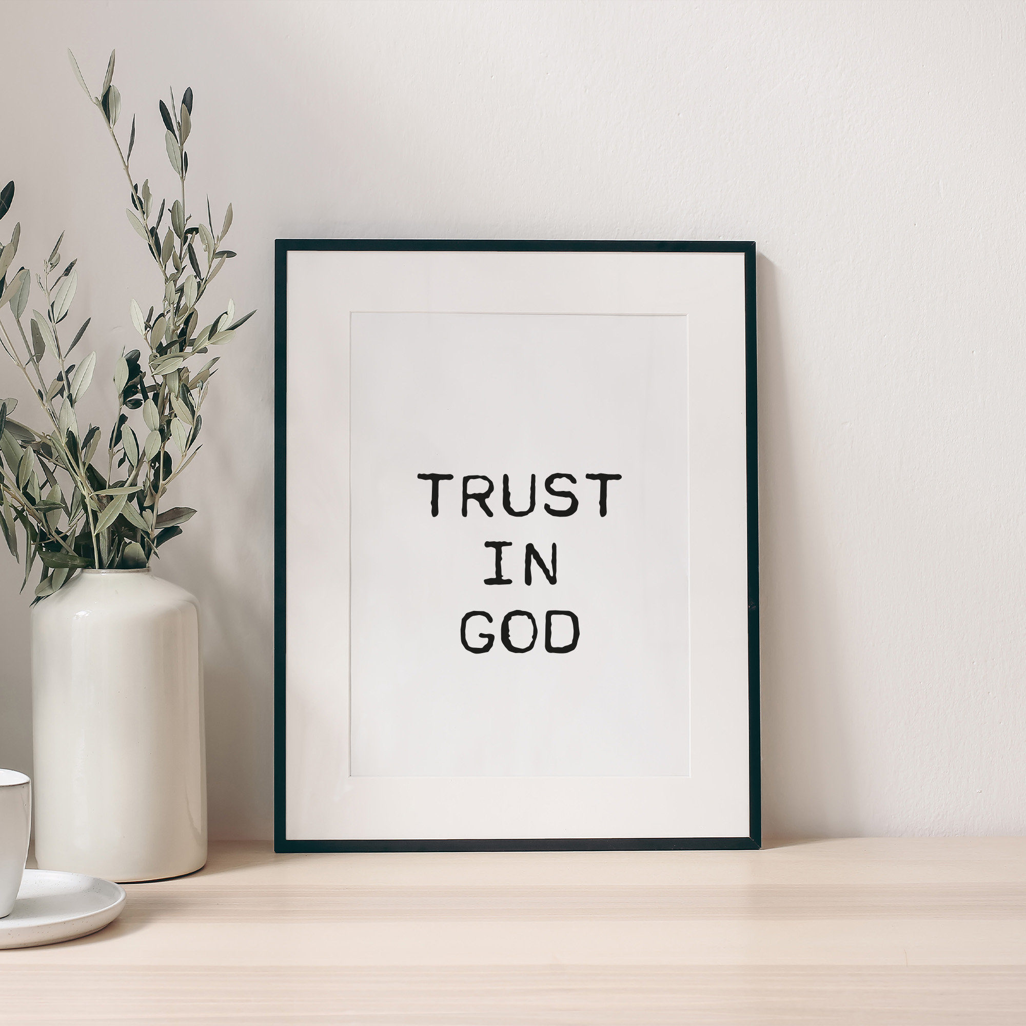 Wallpaper "Trust in GOD"