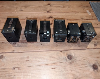 Vintage box camera's