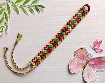 Butterfly Friendship Bracelet - Handmade Macrame Jewelry