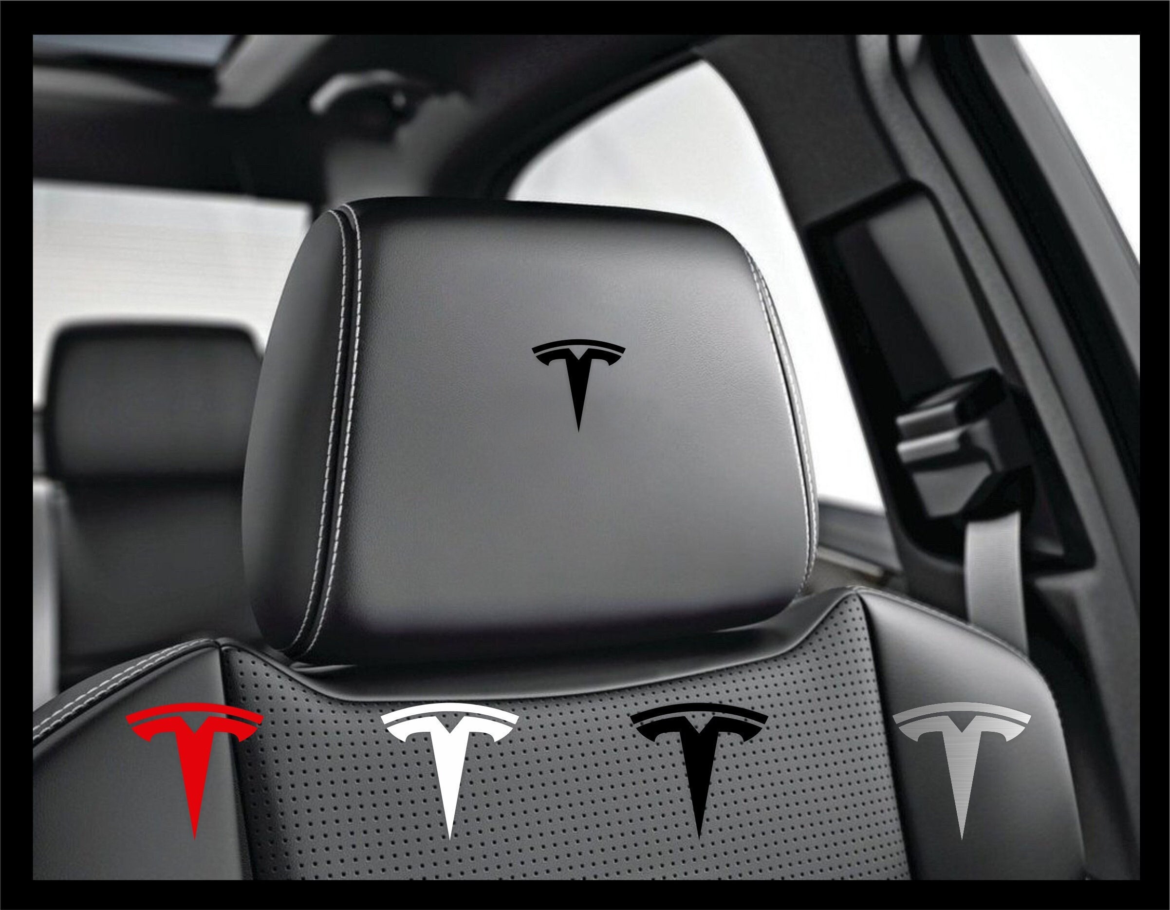 Autositz Lückenfüller aus Kunstleder 2er Set – My Tesla Tuning