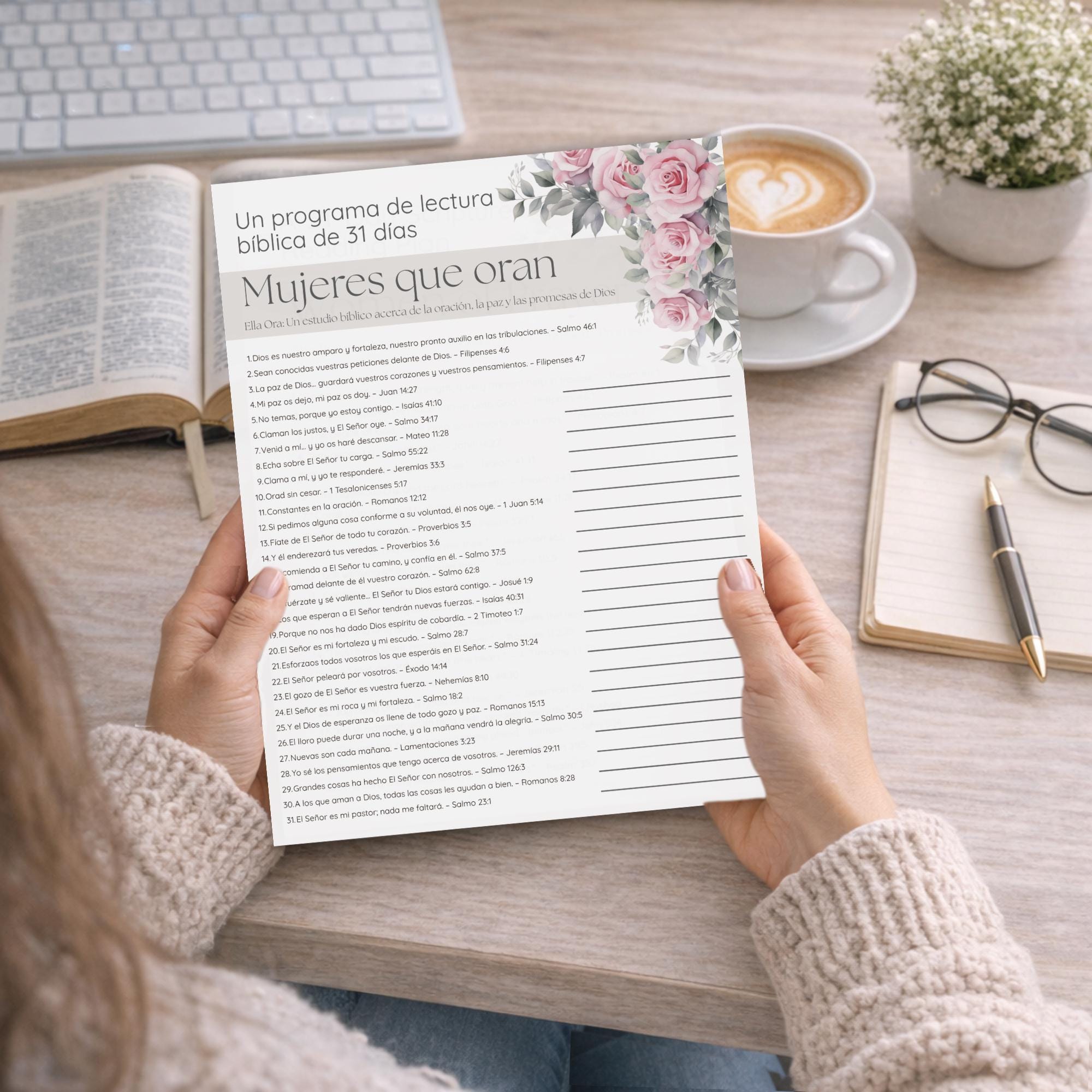 Estudio Bíblico Mujeres | Women Bible Study Printable | Oración, Notas ...