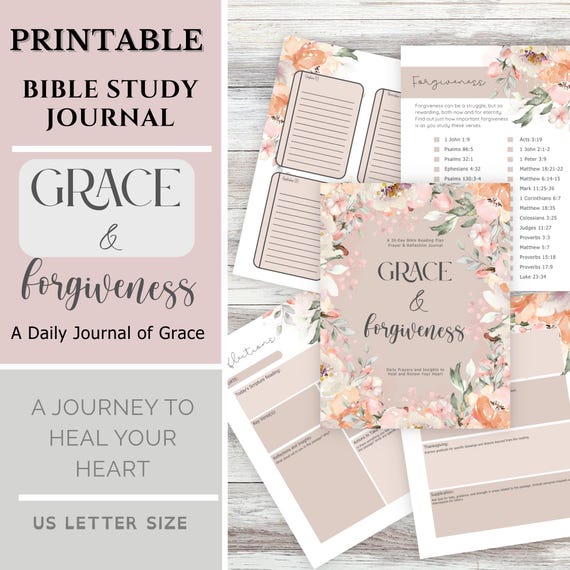 Bible study Devotional Planner Journal Printable , Christian Digital SOAPs scripture  Prayer Notebook, women's ministry or conference ebook