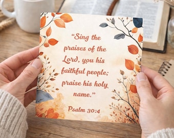 Schede di affermazioni cristiane, stampe artistiche acquerellate con le Scritture, schede stampabili con versetti della Bibbia (download PDF)