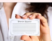 Printable Prayer Request Cards, prayer tracker sheet, Bible Scripture Cards, Christian Message Cards, scripture cards, prayer request.