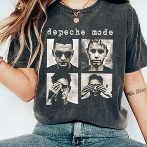 Depeche Mode Comic Shirt, Vintage Album Memento Mori Song Ghosts