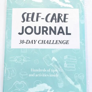 Self-Care Gift Box – Soy Candle, Journal, Bath Bomb, Tea Bundle