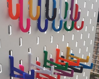 Set of 10 Skadis & Uppspel Pegboard Hooks - various models