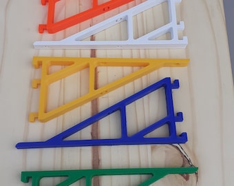 Set of 2 Pegboard shelf supports Skadis & Uppspel