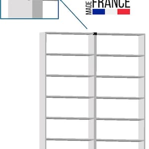 IKEA Billy Bookcase Connector. Secure and durable fit. Customize your IKEA shelves. Billy Connector (Mat: PLA)