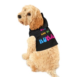 ペットパーカー、犬パーカー、猫パーカー、私と私の人間パーカー
