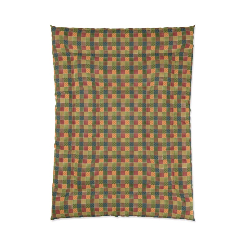 Patchwork Printed Comforter, Patchwork Pattern Comforter, Patchwork Comforter, Geometric Comforter, Unique Comforter, Trendy Comforter image 5