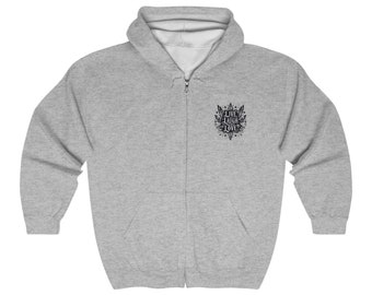 Unisex Full Zip Hooded Sweatshirt, Unisex Zip Up Hoodie, Full Zip Hoodie, Zip Hoodie, Women Zip Up Hoodie, Mens Zip Up Hoodie, Trendy Hoodie