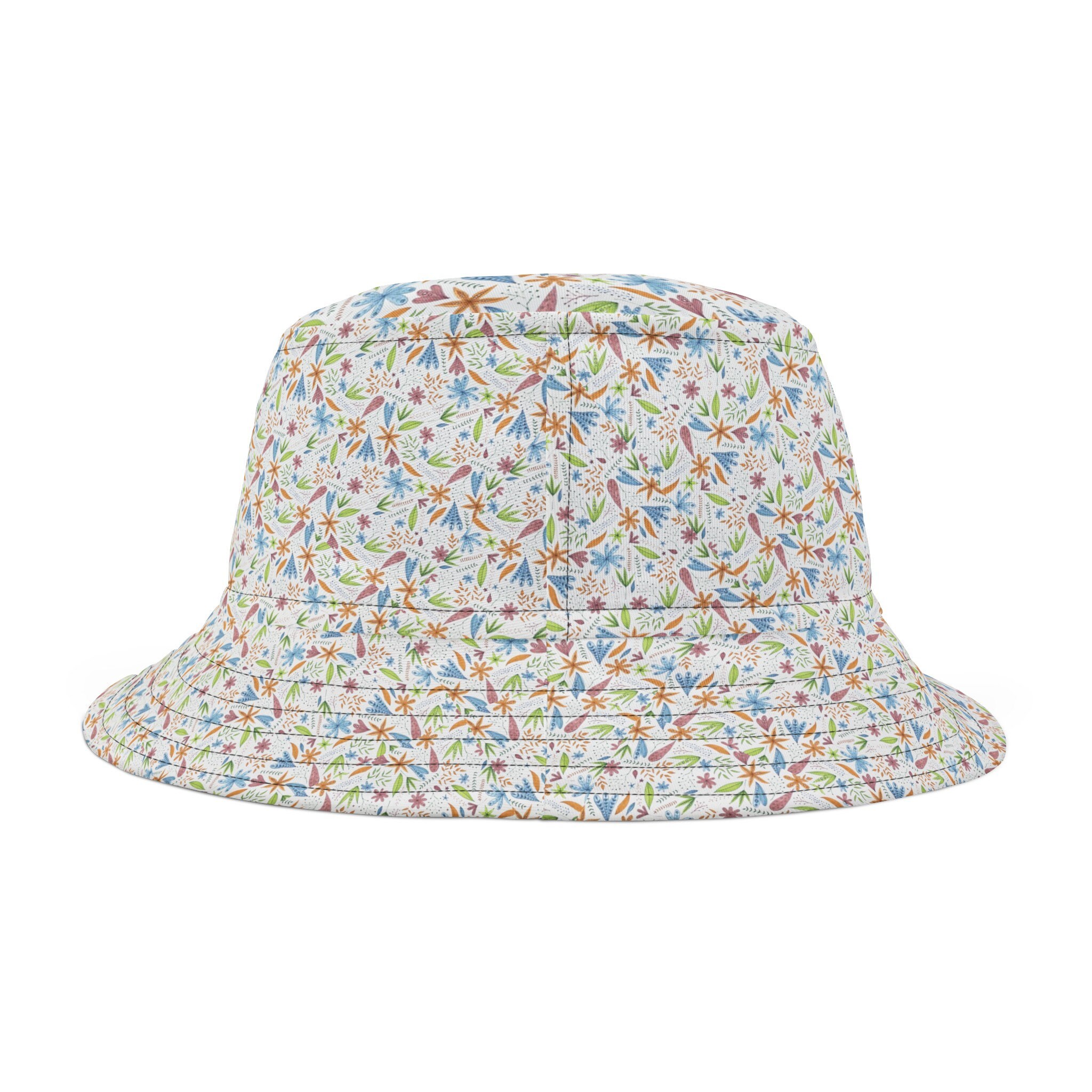 ILLEDIT FLOWER ARTWORK BUCKET HAT バケハ ILLEDIT FLOWER ARTWORK BUCKET HAT バケハ