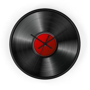 ビニール製壁掛け時計、ビニール製時計、ビニールレコード時計、ミュージッククロック、レトロ時計、ヴィンテージ壁掛け時計、ユニークな壁掛け時計、クールな時計、丸型時計