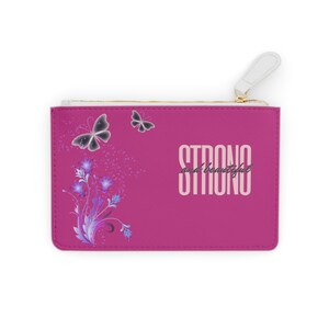 Mini Clutch Bag, Floral Purse, Butterfly Design Clutch, Elegant Purse, Mini Evening Bag,  Small Clutch, Stylish Hand Carry, Cute Wrislet