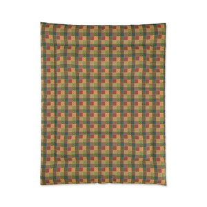 Patchwork Printed Comforter, Patchwork Pattern Comforter, Patchwork Comforter, Geometric Comforter, Unique Comforter, Trendy Comforter image 7
