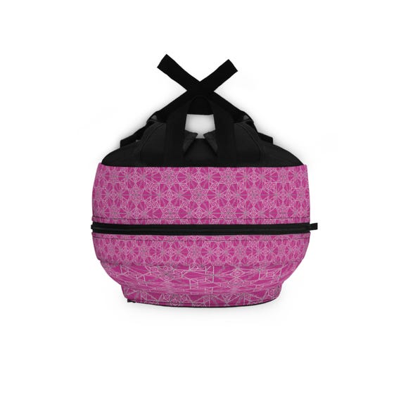 Geometric Pink Backpack Amazon.com | JiaYou Girl Geometric Printed Primary Junior  main image 4
