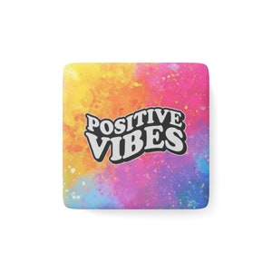 Positive Vibes Magnet, Inspirierender Magnet, Kabine Dekor, Schließfach Dekor, Dekorative Magnete, Süßer Magnet, Cooler Magnet, Motivations Magnete