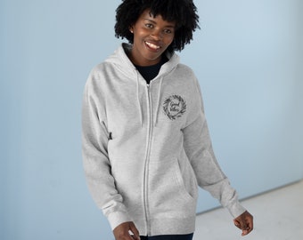 Good Vibes Unisex Zip Hoodie, Unisex Full Zip Hooded Sweatshirt, Full Zip Hoodie, Zip Hoodie, Women Zip Up Hoodie, Mens Zip Up Hoodie