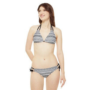 Strappy Bikini Set, Mexican Swimsuit, String Bikini, Cute Bikini, Sexy Swimwear, Swimming Suit, String Swimsuit, Hot Bikini, Swim Wear