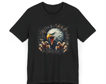 Eagle T Shirt, Unisex Eagle T Shirt, Eagle Shirt, Eagle Graphic Tee, American Bald Eagle Shirt, Bald Eagle Shirt, Bird Shirt, Animal Shirt