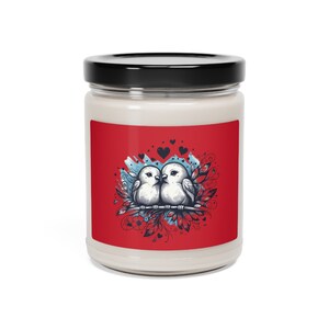Scented Soy Candle, Lovers Candle, Romance Candle, Sweet Scented Candle, Glass Jar Candle, Candle in Cystal Jar, Scented Votive Candle