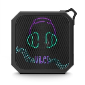 Blackwater Outdoor Bluetooth Speaker, Bluetooth Speaker, Outdoor Speaker, Vibes Graphic Design, Portable Speaker, Gift, Colorful Speaker