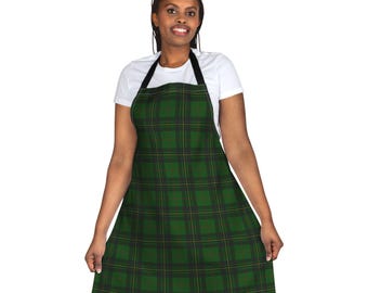 Blackwatch Apron, Kitchen Apron,scottish Traditional Apron, Winter