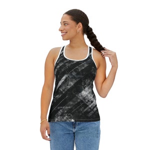 Womens Tank Top, Goth Tank Top, Punk Tank Top, Goth Top, Punk Top, Edgy Clothing, Plus Size Goth, Sleeveless Blouse, Aesthetic Tank Top