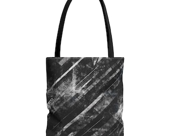 Tote Bag, Grunge Tote Bag, Punk Tote Bag, Black and White Tote Bag, Abstract Tote Bag, Design Tote Bags, Unique Tote Bag, Durable Tote Bag,