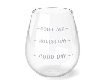 Stemmingsschaal, grappig wijnglas, wijnglas zonder stem, uniek glaswerk, schattig wijnglas, wijnglaswerk, cadeau voor wijnliefhebbers, wijnbeker