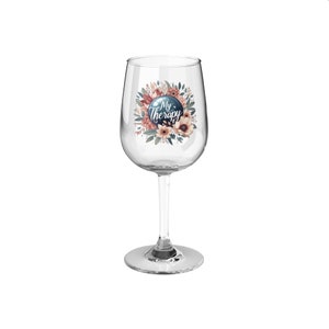 My Therapy Wine Glass, Funny Wine Glass, Unique Glassware, Cute Wine Glass, Stem Wine Glass, Wine Glassware, Stemware, Gift for Wine Lovers