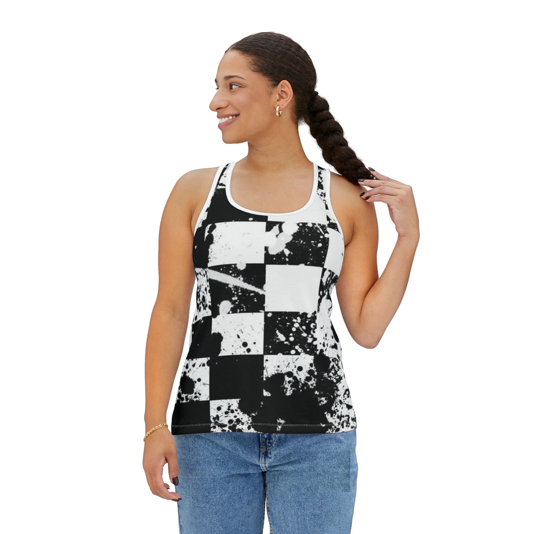Womens Tank Top, Punk Tank Top, Grunge Tank Top, Punk Top, Edgy