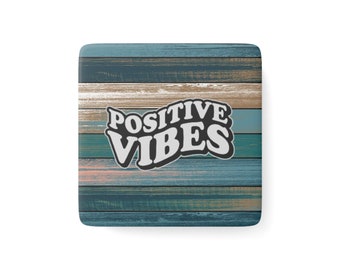 Positive Vibes Magnet, Inspirational Magnet, Locker Decor, Cubicle Decor, Dekorative Magnete, Cooler Magnet, Süßer Magnet, Motivationsmagnete