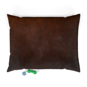 Pet Bed, Dark Brown Pet Bed, Pet Bed for Dogs and Cats, Cozy Pet Bed, Cat Bed, Premium Pet Bed, Luxury Pet Bed, Plush Pet Bed, Dog Pet Bed