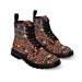 Men's Canvas Boots, African Pattern, African Print Boot, Geometric ...
