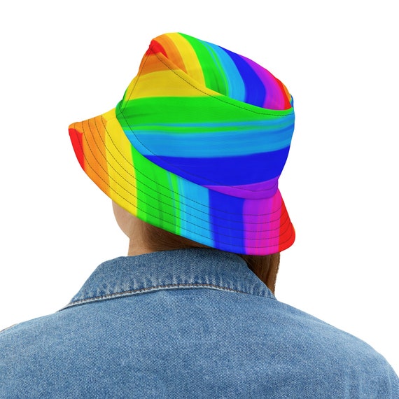 帽子 MULTICOLOR STRIPES BUCKET HAT Multi Color Stripe Bucket – Hats.com