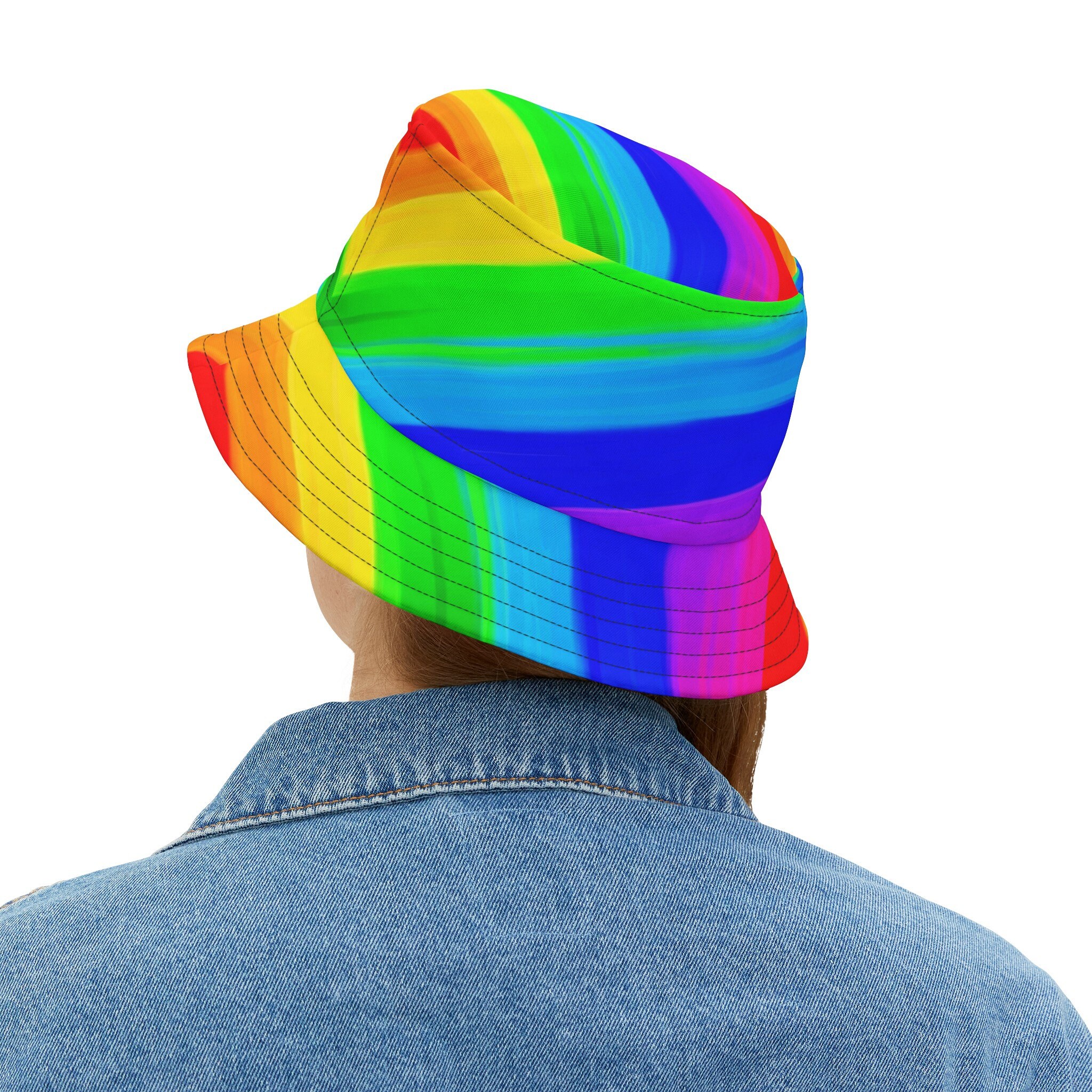 帽子 MULTICOLOR STRIPES BUCKET HAT Multi Color Stripe Bucket Hat by Kangol - 72,95 €