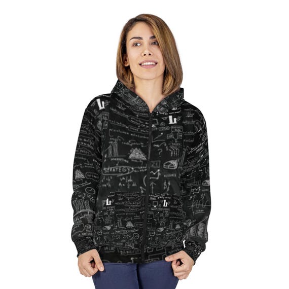Black hoodie cool design best sale