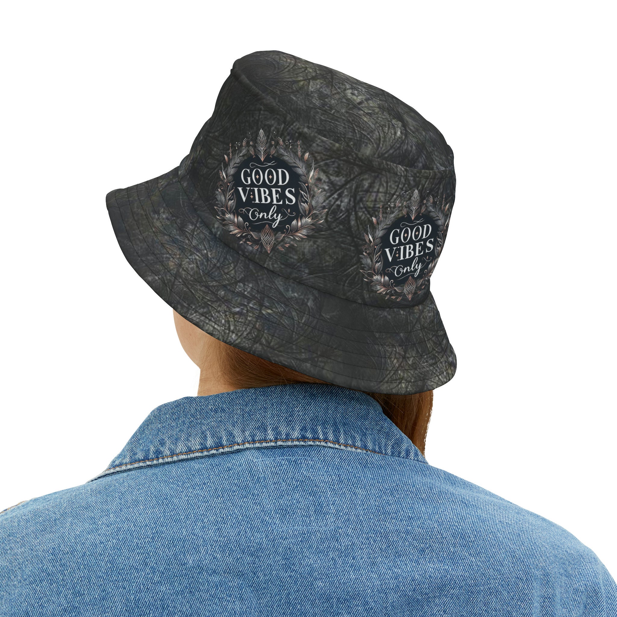 Vacay Vibes Bucket Hat Black main image 0