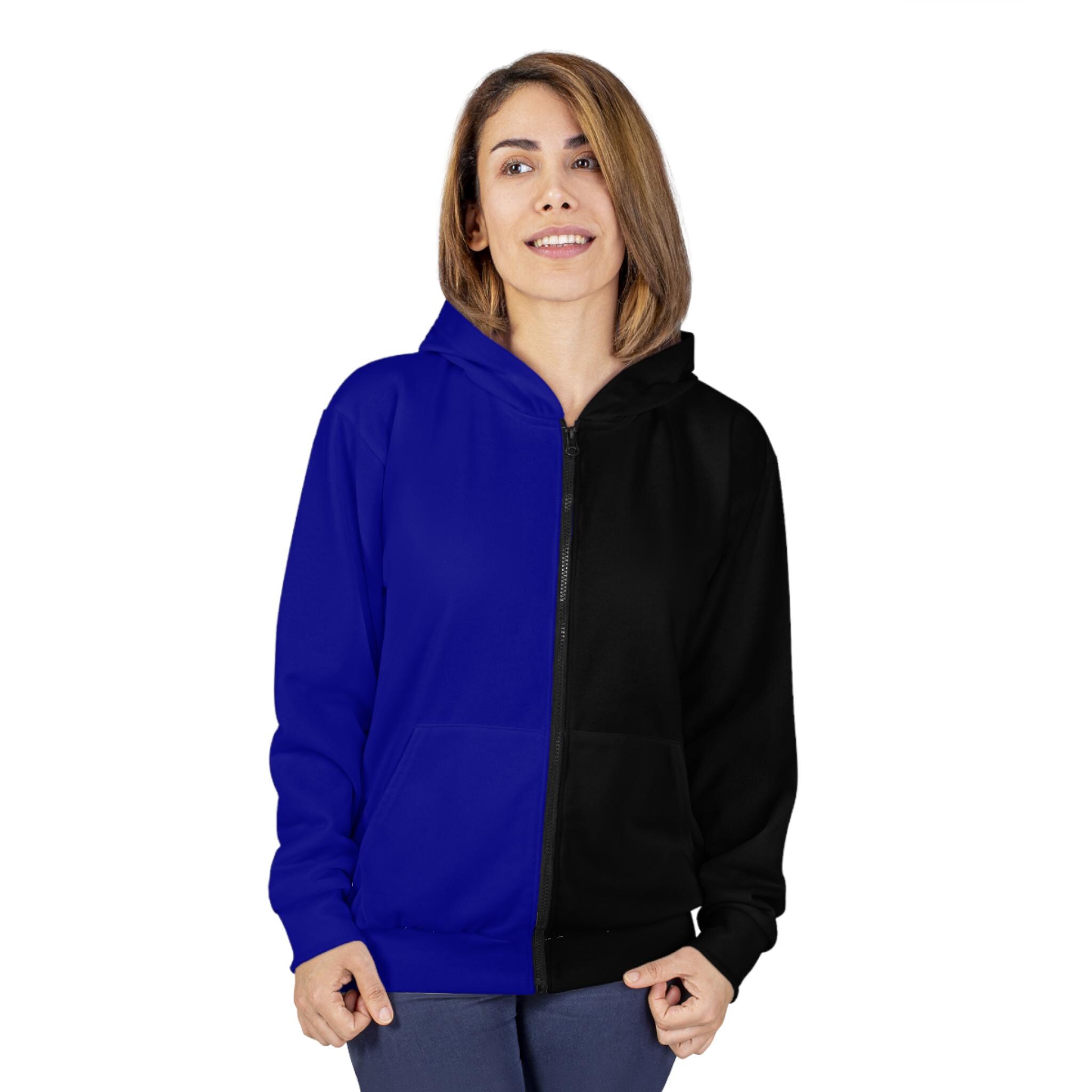 Dual Tone Hoodie Two Tone Hoodie Blue Black Unisex Zip Hoodie Half Half Hoodie Double Color Hoodie Contrast Hoodie Bi Color Hoodie Etsy Canada