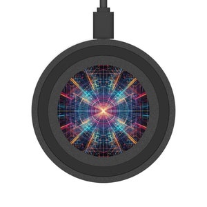 Quake Wireless Charging Pad, Wireless Charging Pad, Wireless Charger, Wireless Phone Charger, Wireless Phone Charging Pad, Cute Charger