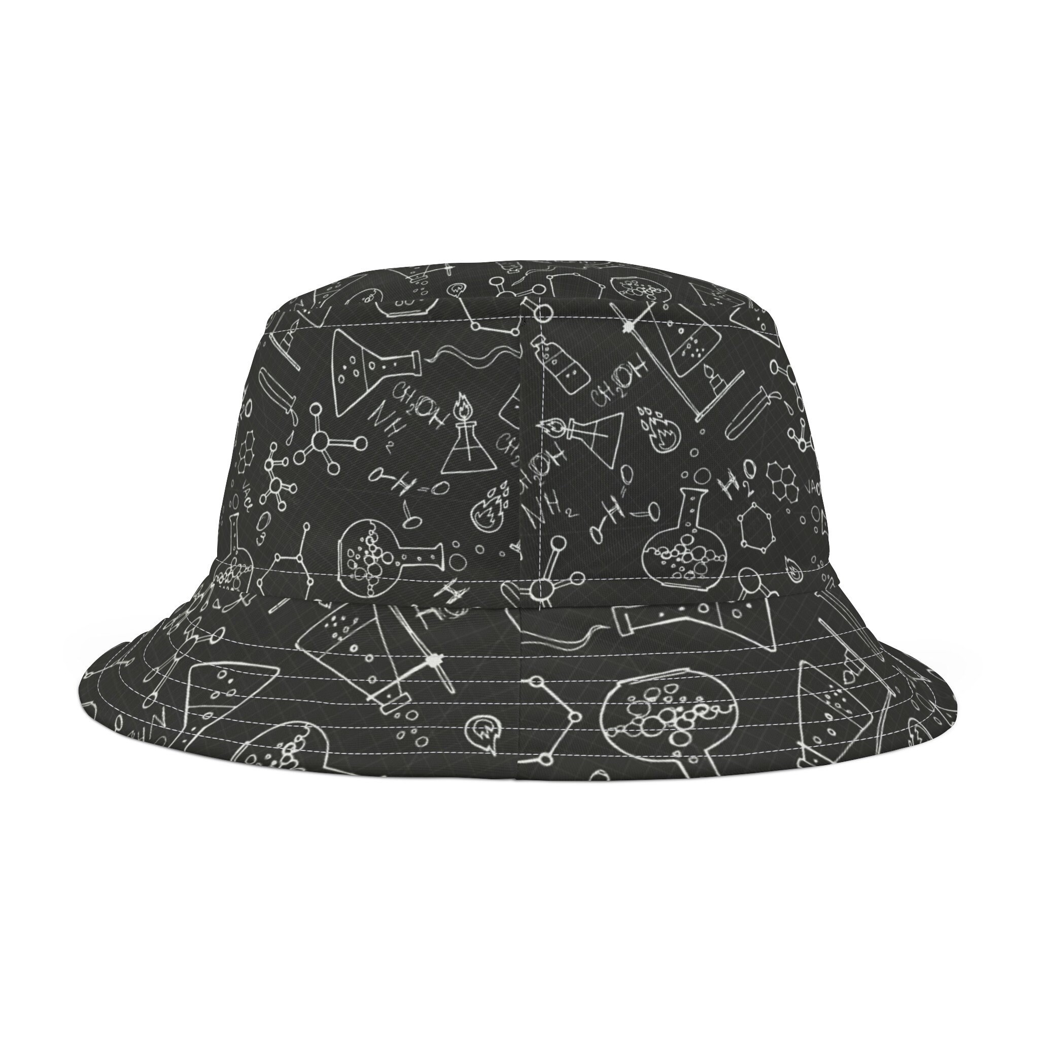 ★関税込★UNIVERSAL CHEMISTRY★Ribbon Edge Linen Bucket Hat Aurelien_bucket_hat_linen_navy