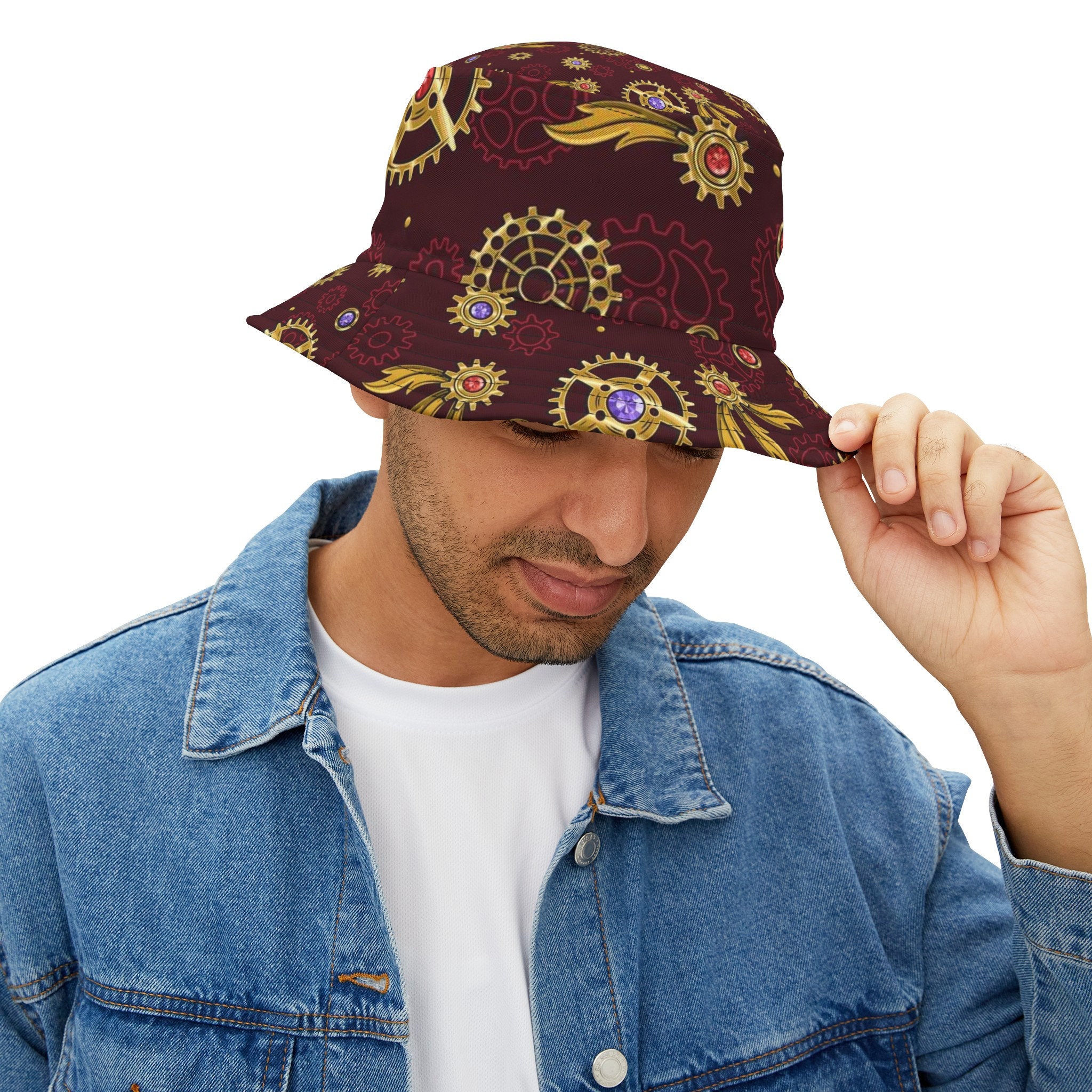 AmeriVintage GRLD BUCKET HAT ブラック Classic Denim bucket hat — America SCORES Chicago