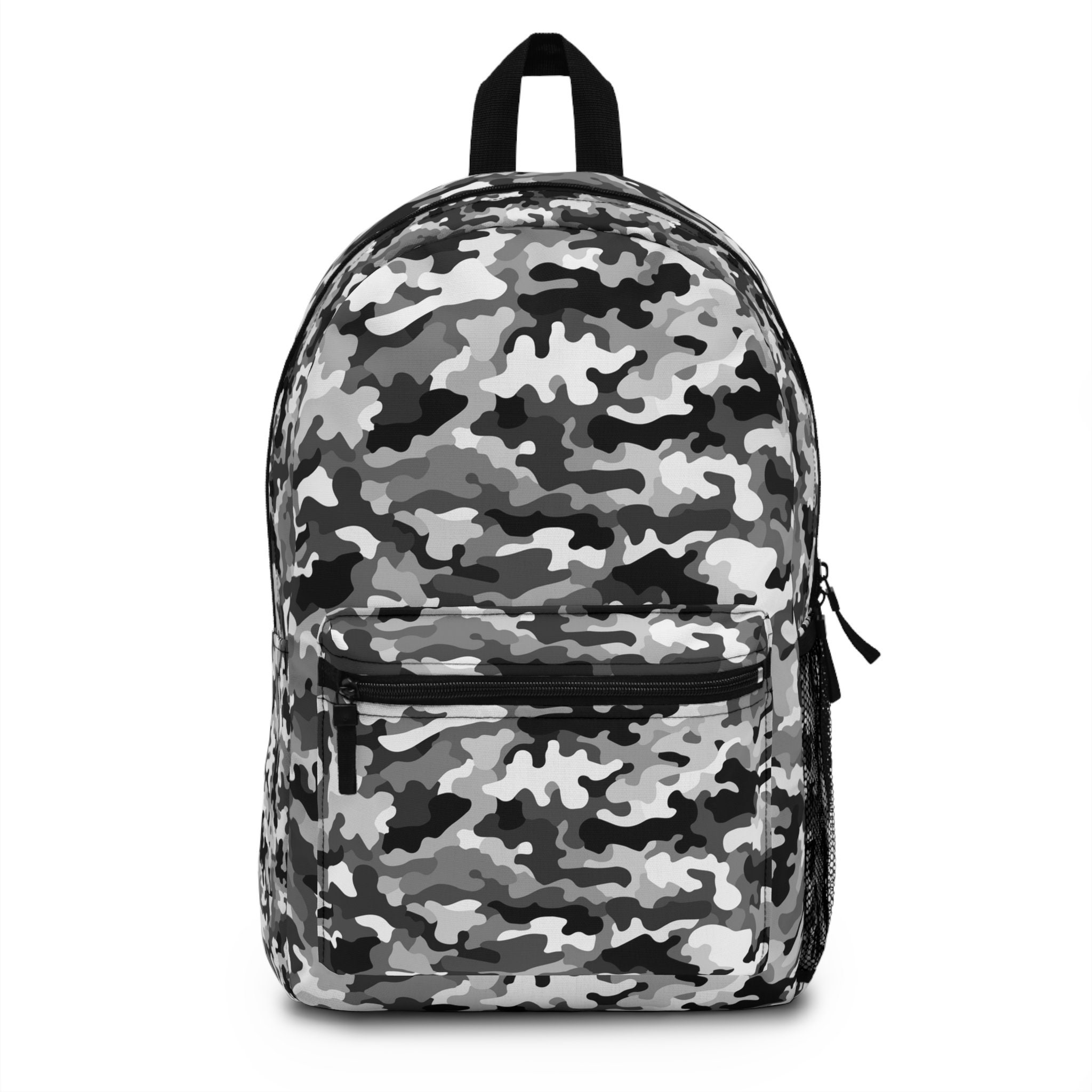 Winter Camo Backpack, Knapsack, Cool Backpack, Bookbag, Work Winter Camo Backpack, Knapsack, Cool Backpack, Bookbag, Work
