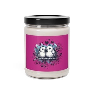 Scented Soy Candle, Lovers Candle, Romance Candle, Sweet Scented Candle, Glass Jar Candle, Candle in Cystal Jar, Scented Votive Candle