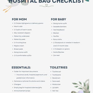 Ultimative Checkliste für die Krankenhaustasche