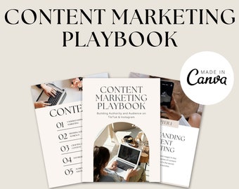 Planificador de marketing definitivo y guía de estrategias/Libro electrónico de marketing de contenidos para pequeñas empresas, redes sociales y marketing digital